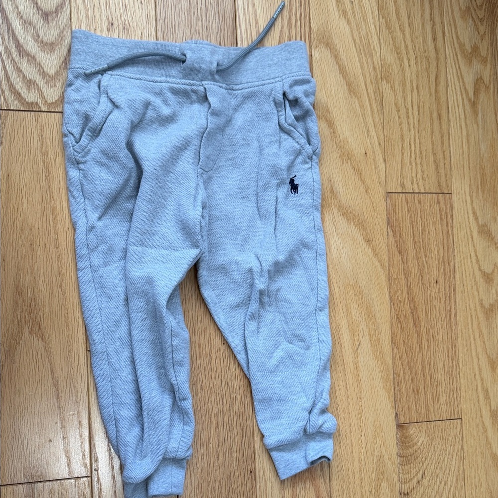 Polo by Ralph Lauren Heather Gray Kids Sweatpants